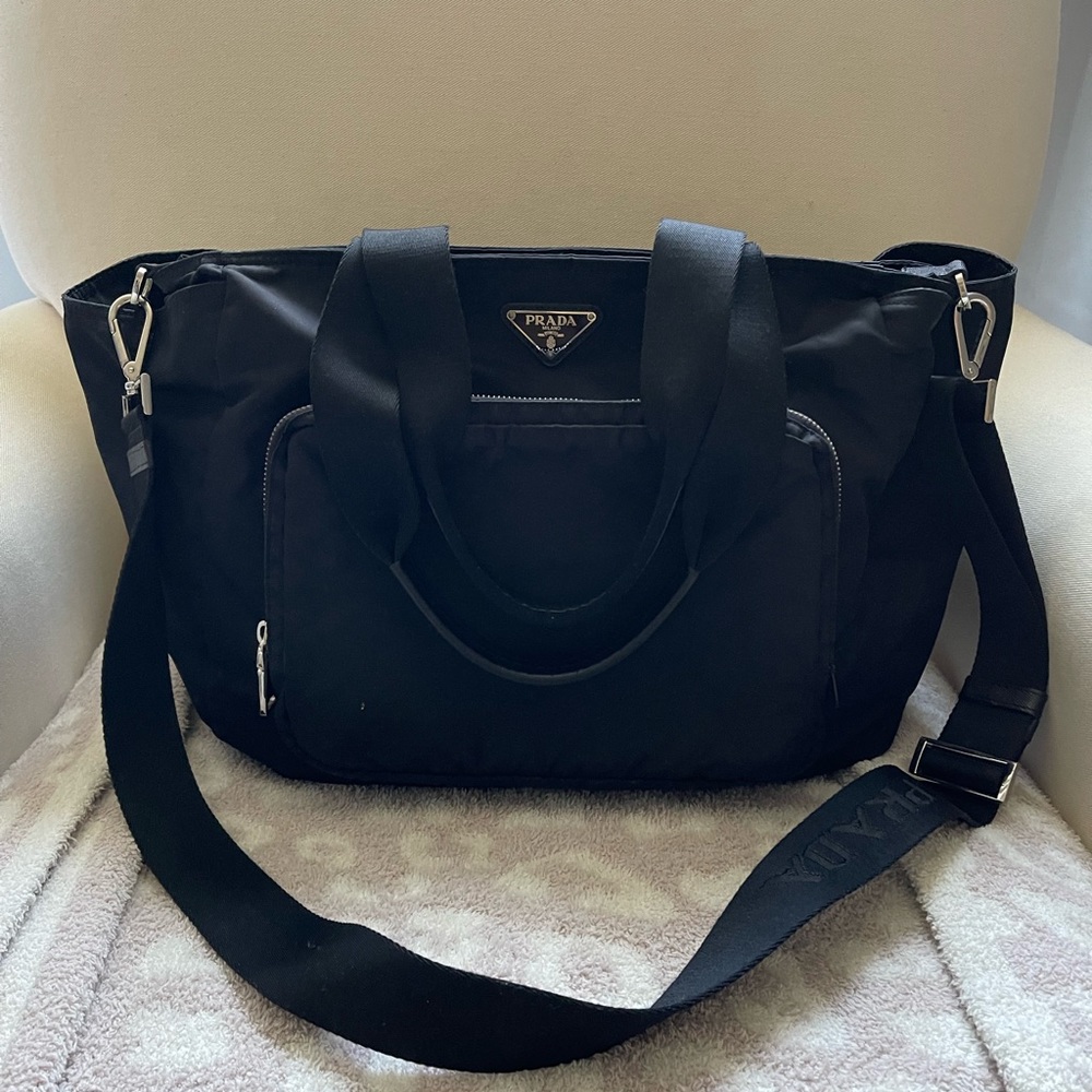 Prada Tessuto Diaper Bag